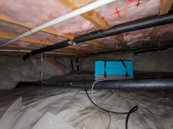 Crawl Space Water Remediation in Snellville