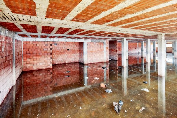 Basement Flood Remediation in Snellville